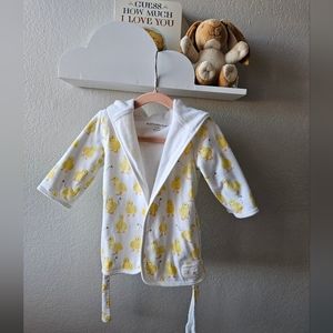 Burt's Bees Baby, duckling bath robe, 0-9M